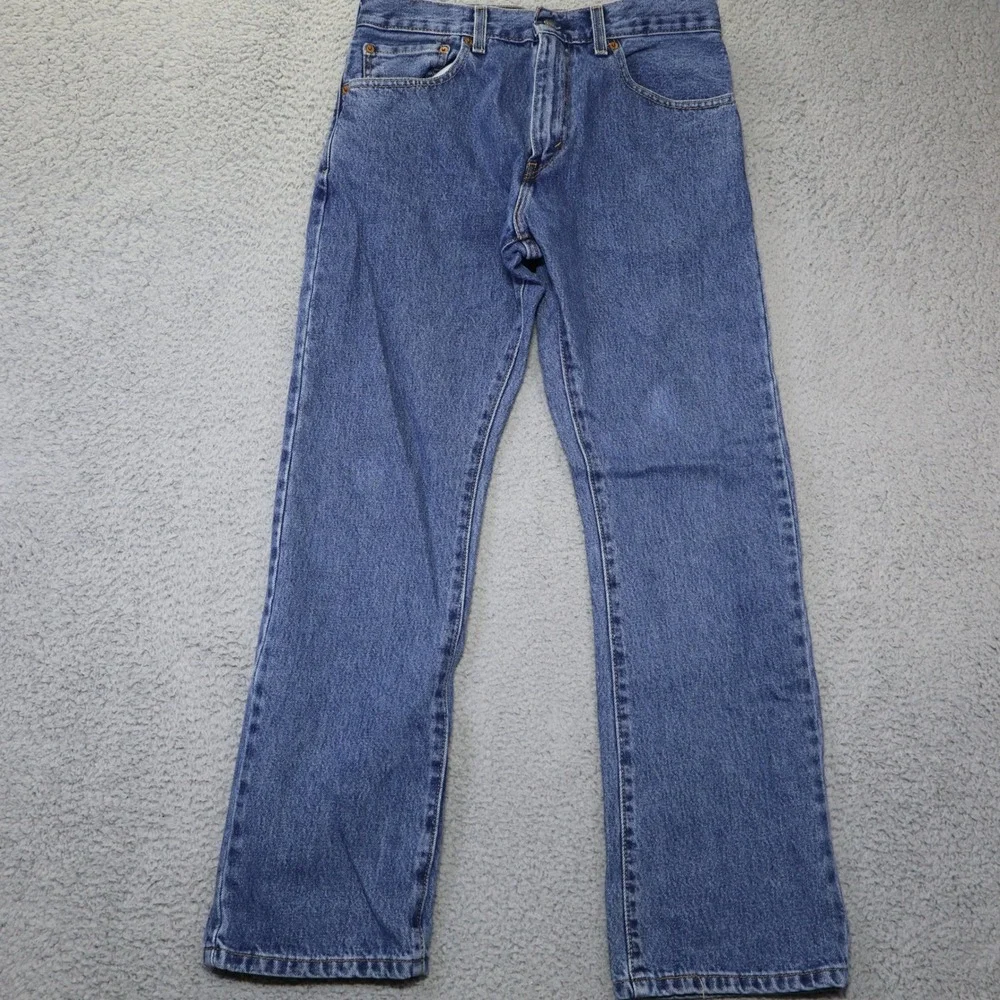 Levis 517 Bootcut Jeans Mens 31x30 Medium Wash Blue Denim 100% Cotton A63939